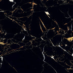 Obsidian Gold Polished Porcelain Wall and Floor Tile 600x600mm