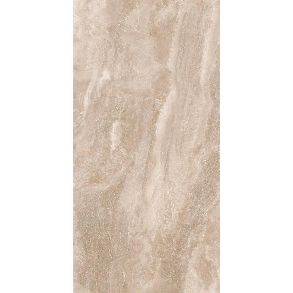 Beige Porcelain Tile 600x1200mm Single Tile 1 - Albra Range - Tiles on Top