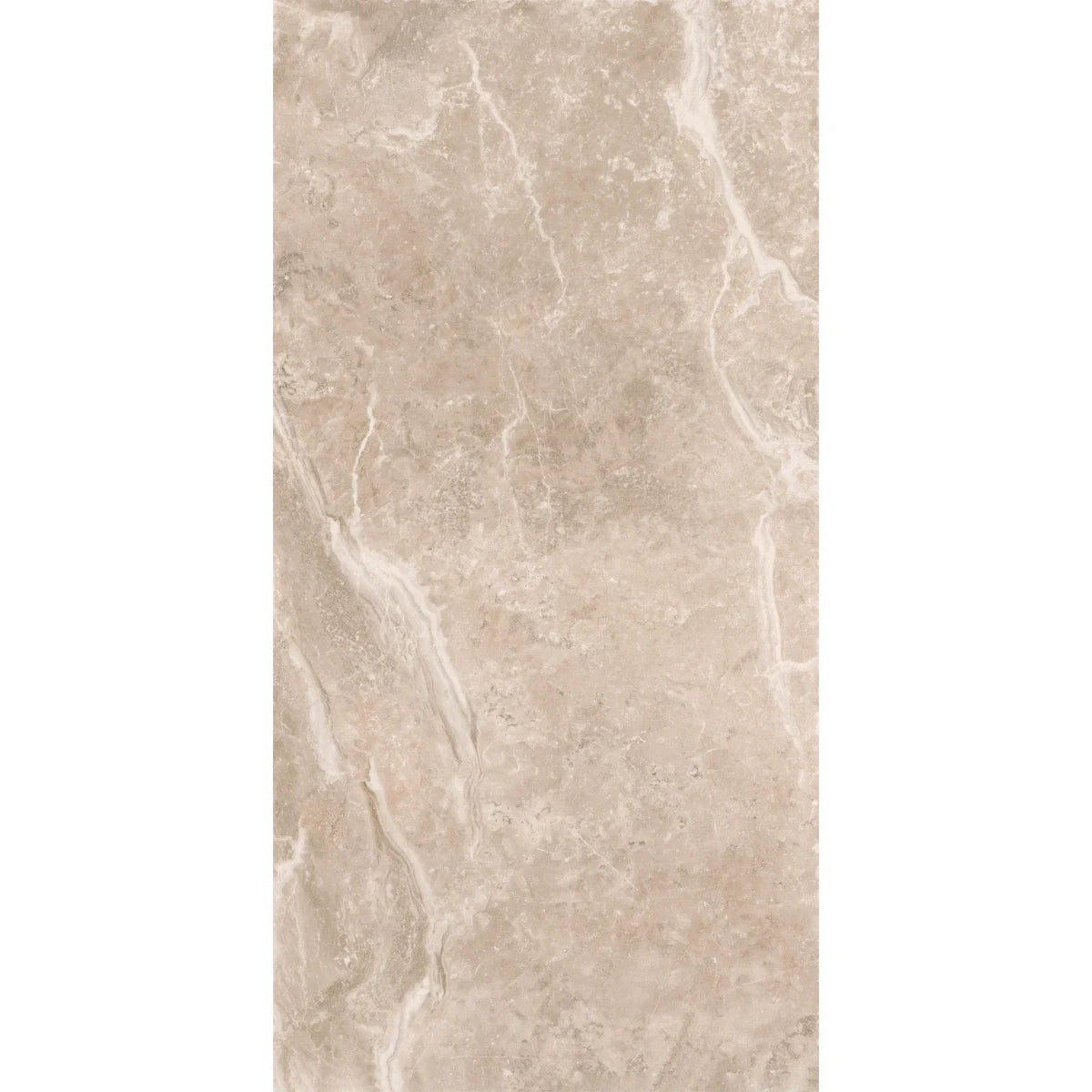 Beige Porcelain Tile 600x1200mm Single Tile 2 - Albra Range - Tiles on Top