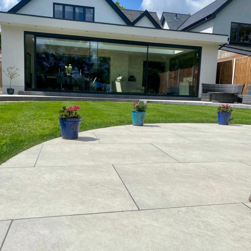 Belmont Off White Outdoor Porcelain Paving Slabs 600×900×20mm