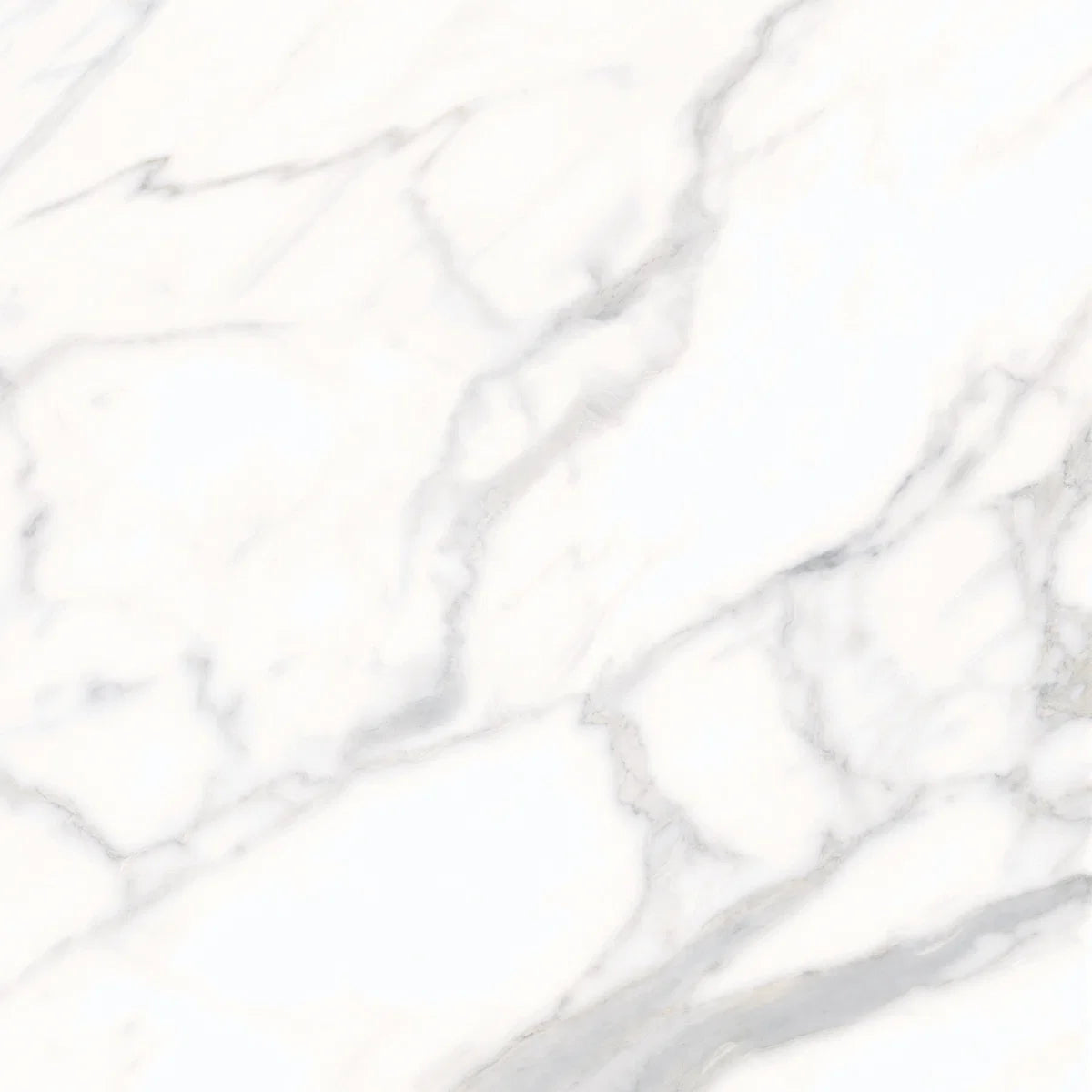 Calma White Satin Wall Tile 600x600mm
