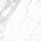 Calma White Satin Wall Tile 600x600mm