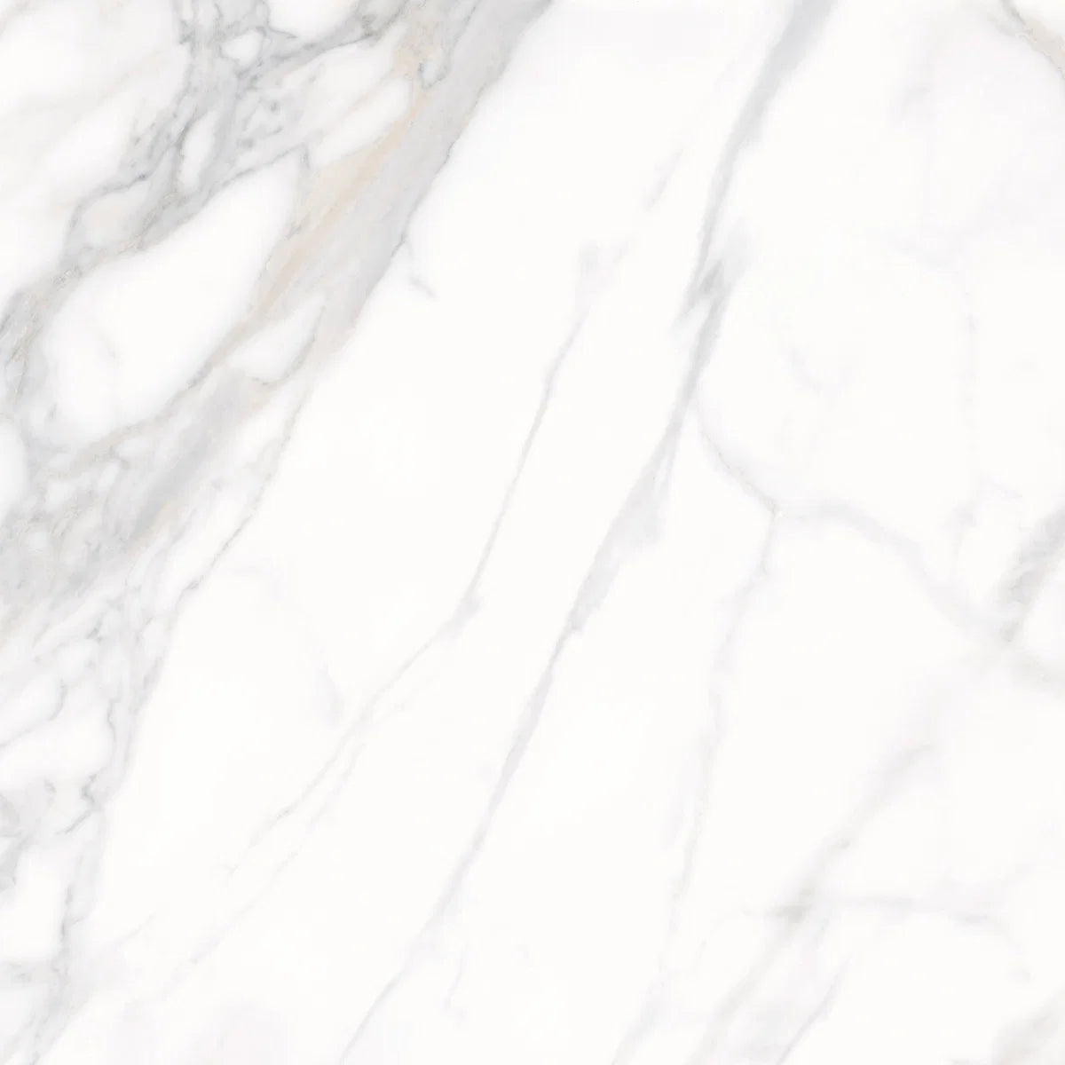 Calma White Satin Wall Tile 600x600mm