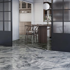 Capri Grey Onyx Effect Polished Porcelain Tile 600×600mm