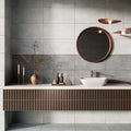 Clara Silver Matt Porcelain Tile 300×600mm