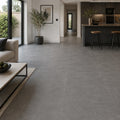 Clara Anthracite Matt Porcelain Tile 600×600mm