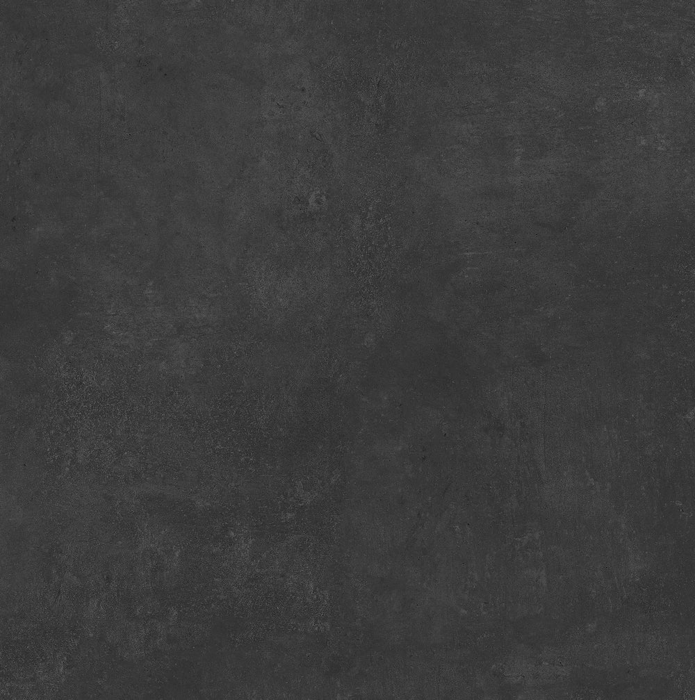 Clara Black Matt Porcelain Tile 600×600mm