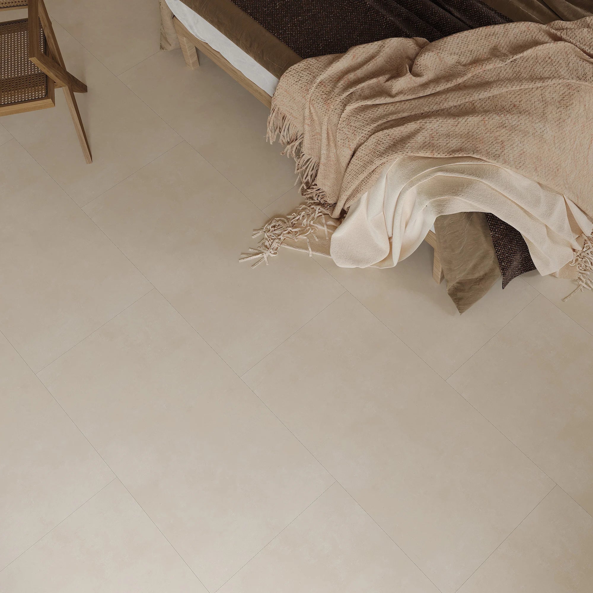 Clara Ivory Matt Porcelain Tile 600×1200mm