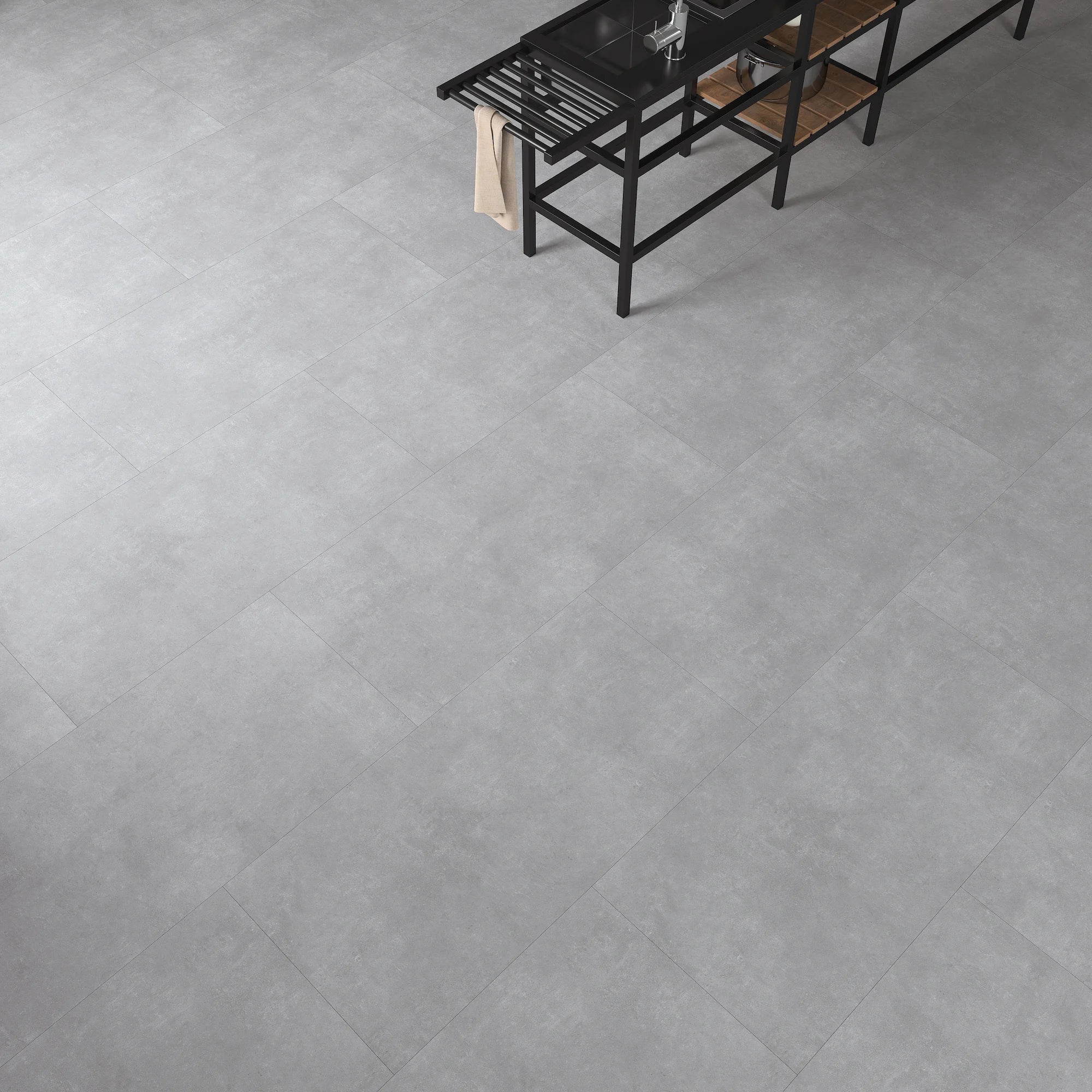 Clara Silver Matt Porcelain Tile 600×1200mm