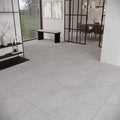 Clara Silver Matt Porcelain Tile 800×800mm