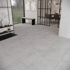 Clara Silver Matt Porcelain Tile 800×800mm