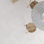 Clara White Matt Porcelain Tile 800×800mm