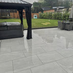 Cloudstone Pearl Outdoor Porcelain Paving 595×900×20mm