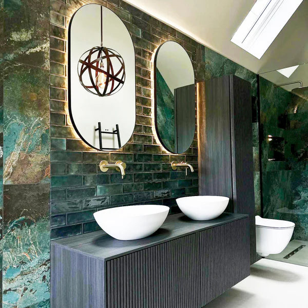 Coral Azure Porcelain Wall and Floor Tile 1200x600mm