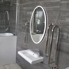 Cotswold Stone Dark Grey Polished Porcelain Tile 600×600mm
