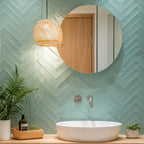 Cove Emerald Green Gloss Ceramic Metro Wall Tile 300×75mm
