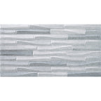 Dune Stripe Craft Decor Grey Matt Porcelain Tile 316×608mm