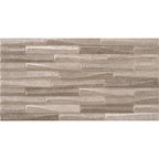 Dune Stripe Craft Decor Taupe Matt Porcelain Tile 316×608mm