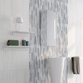 Dune Stripe Craft Decor Grey Matt Porcelain Tile 316×608mm