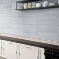 Dune Stripe Grey Matt Porcelain Tile 316×608mm