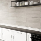 Dune Stripe Ivory Matt Porcelain Tile 316×608mm