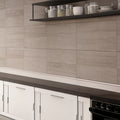 Dune Stripe Taupe Matt Porcelain Tile 316×608mm