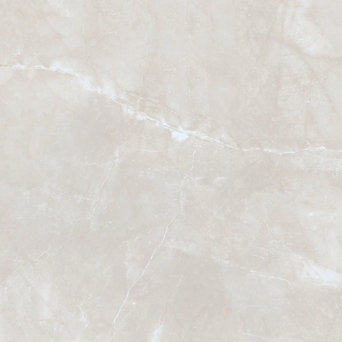 Cream Porcelain Tile 1200x1200mm Single Tile 1 - Elvian Range - Tiles on Top