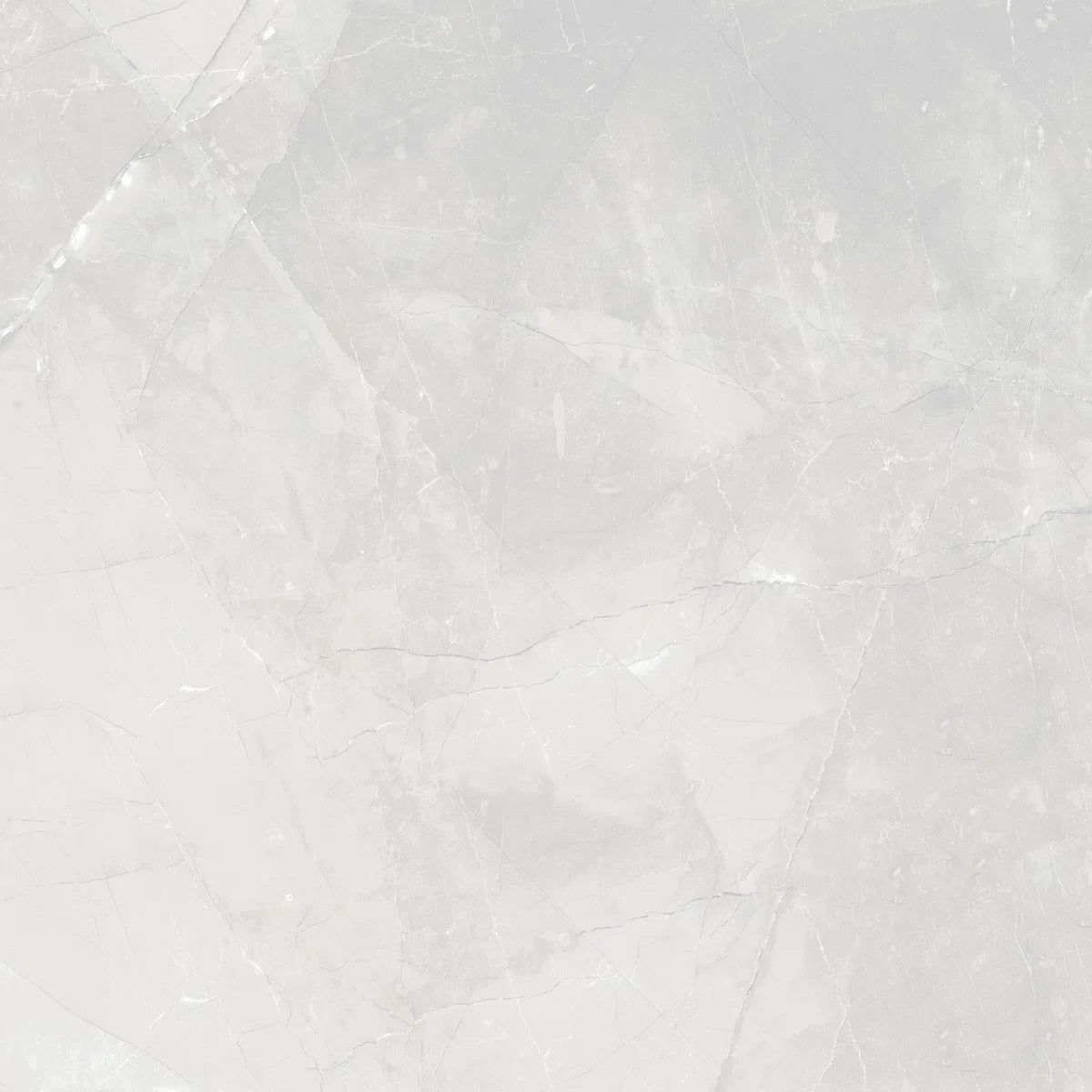Light Grey Porcelain Tile 600x600mm Single Tile 3 - Tiles on Top