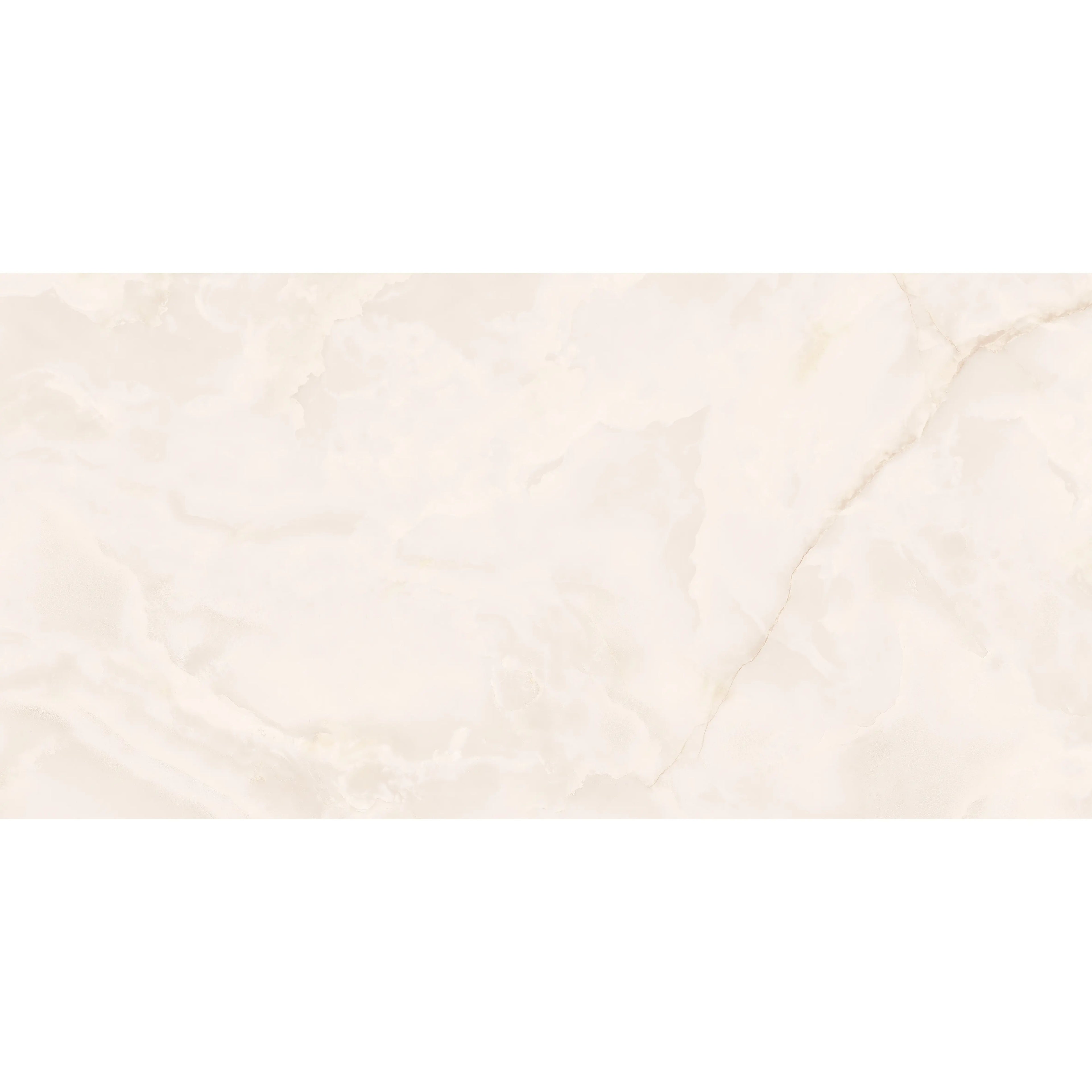 Ginza Onix Ivory Polished Porcelain Tile 600×1200mm