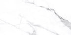 Matt Marble Effect White Porcelain Tile 300x600mm Single Tile 2 - Lucera Range - Tiles on Top