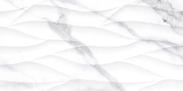 Lucera White Glossy Decor Wall Tile 300x600mm