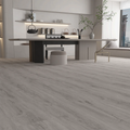 Light Grey SPC Flooring 182x1220mm Living Room Setting - Tiles on Top