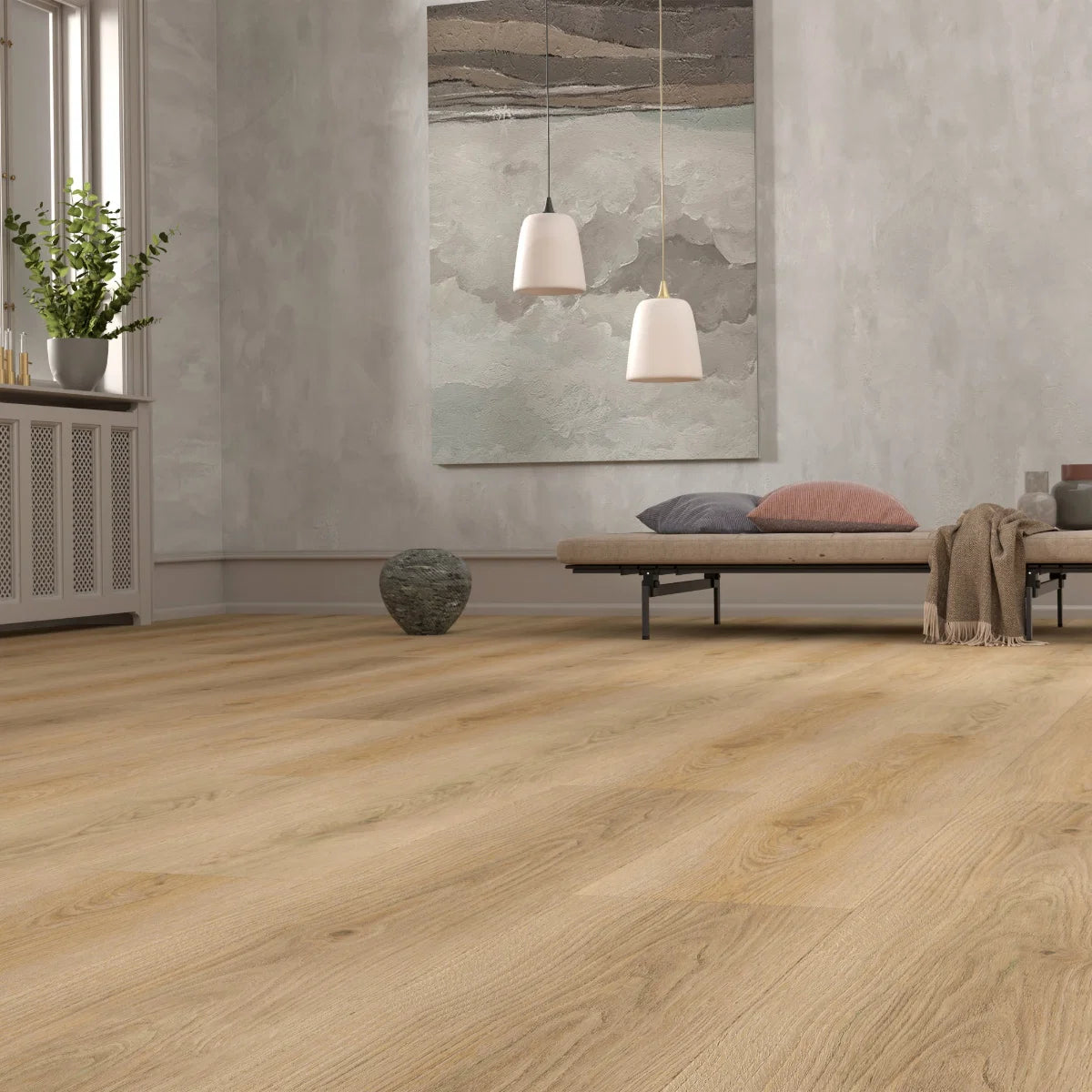 Lunara Light Oak SPC Flooring 182x1220mm