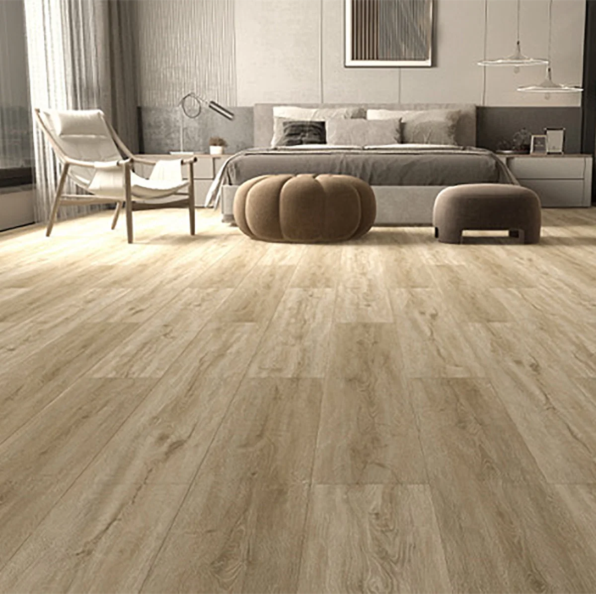 Lunara Natural Oak SPC Flooring 182x1220mm