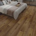 Oak Finish SPC Flooring 182x1220mm Living Room Setting - Tiles on Top