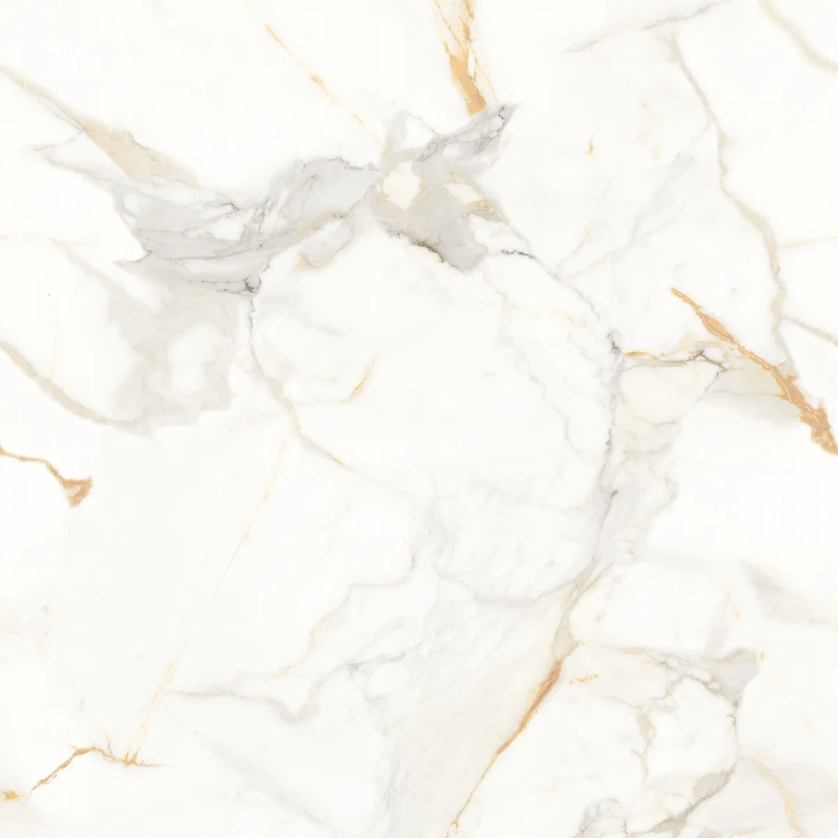 Marbella Gold Polished Porcelain Wall and Floor Tile 600x600mm