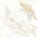 Marbella Gold Polished Porcelain Wall and Floor Tile 600x600mm