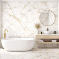 Marbella Gold Polished Porcelain Wall and Floor Tile 800x800mm