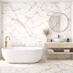 Marbella Gold Polished Porcelain Wall and Floor Tile 800x800mm