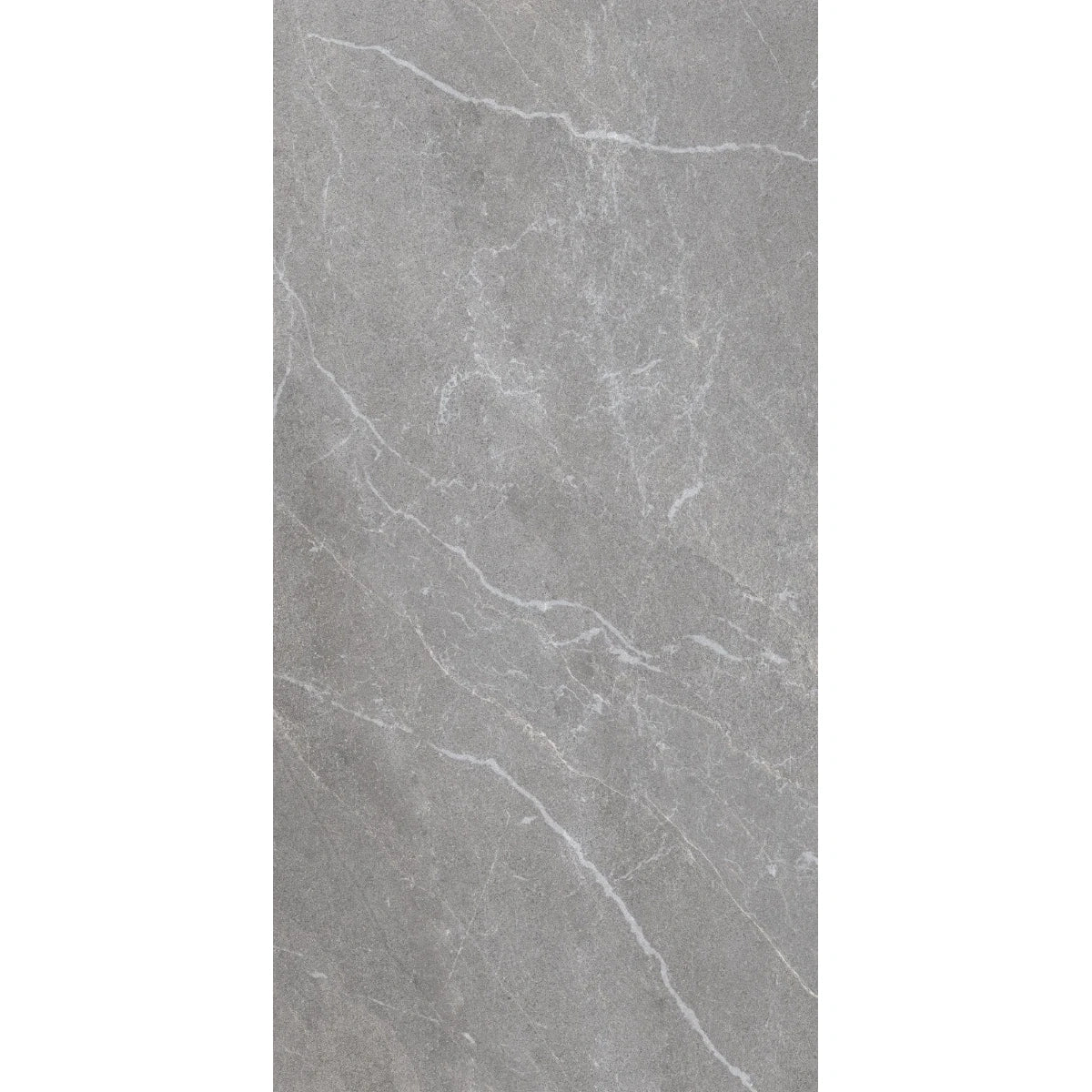 Grey Porcelain Tile 600x1200mm Single Tile 1 - Monterra Range - Tiles on Top