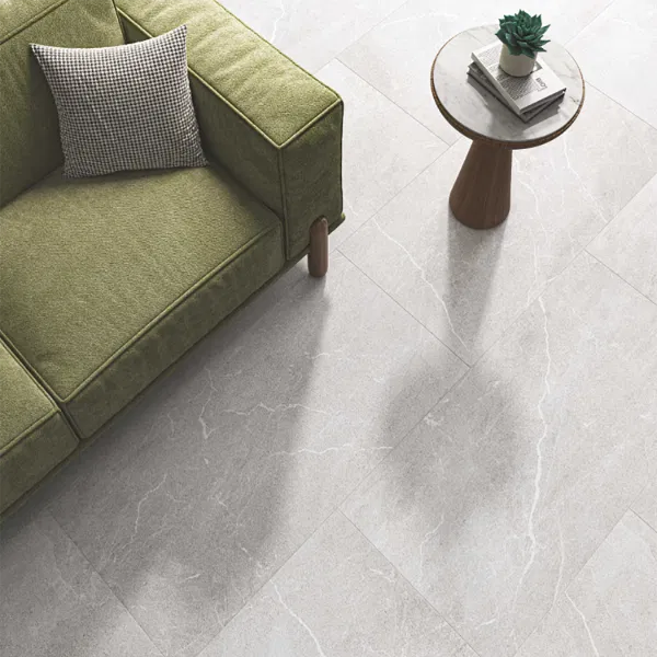 Monterra White Matt Porcelain Wall and Floor Tile 1200x600mm