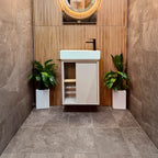 Moorland Stone Black Porcelain Wall and Floor Tile 300×600mm