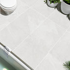 Moorland Stone White Porcelain Wall and Floor Tile 600×1200mm