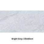 Morning Mist Bright Grey Matt Porcelain Tile 300×600mm