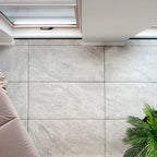Morning Mist Bright Grey Matt Porcelain Tile 300×600mm