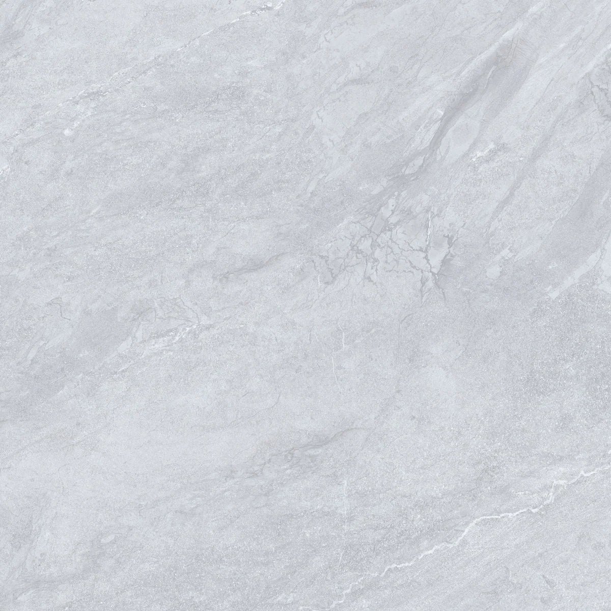 Morning Mist Bright Grey Matt Porcelain Tile 600×600mm
