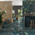 Oceanica Azul Polished Porcelain Wall and Floor Tile 1200×1200mm