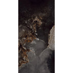 Onyra Satin Black Porcelain Wall and Floor Tile 1200x600mm