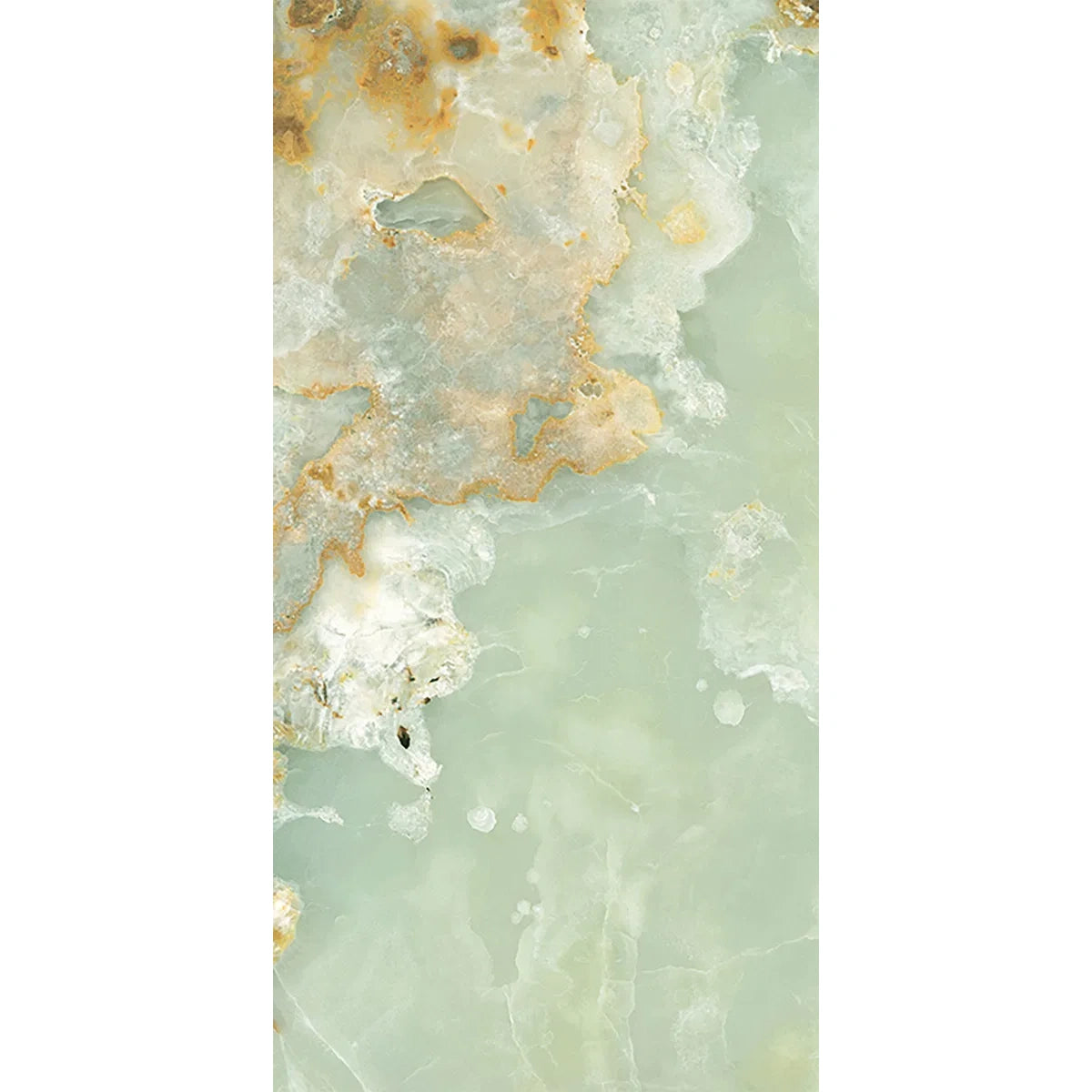 Onyra Satin Verde Porcelain Wall and Floor Tile 1200x600mm