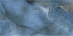 Onyx Lora Blu Polished Porcelain Wall and Floor Tile 1200x600mm